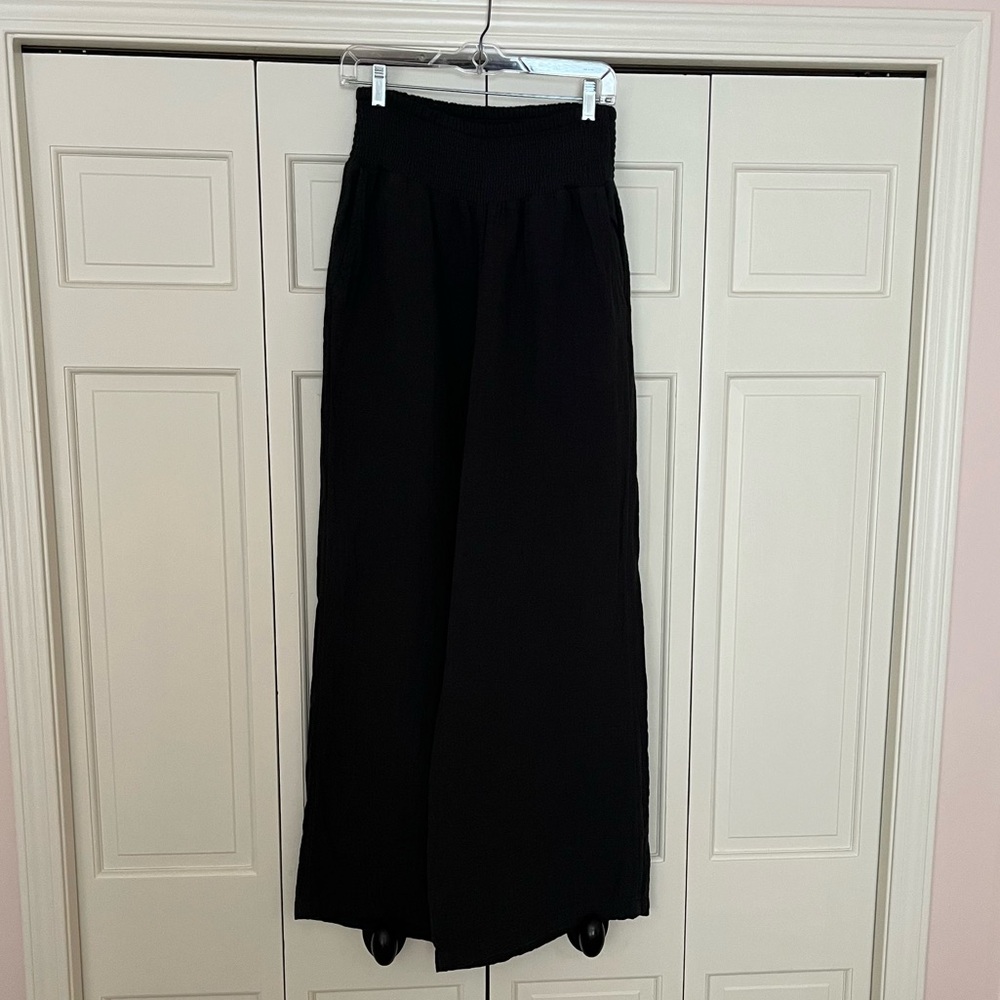Billabong Charcoal Textured Pants, Size L